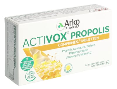 Activox Propolis Honig-Zitronen Lutschtabl 24 Stk