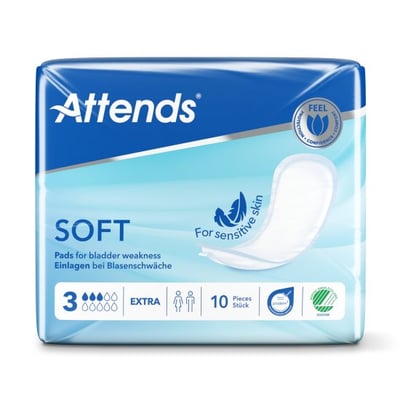 Attends Soft 3 extra langes sach 10 pce
