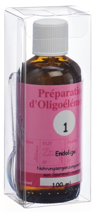 Bioligo POE 1 Endoligo Préparation d'oligoéléments/Algues Fl 100 ml
