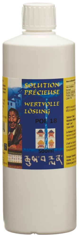 Bioligo POE 18 Solution Précieuse Préparation d'oligoéléments fl 500 ml