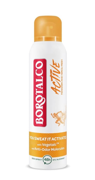Borotalco Deo Active Spray Mandarine Neroli 150 ml