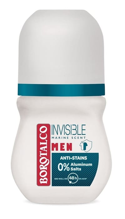 Borotalco Men Deo Roll-on Absolute Invisible Marine 50 ml