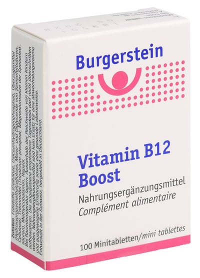 Burgerstein Vitamin B12 Boost comprimés mini 100 pce