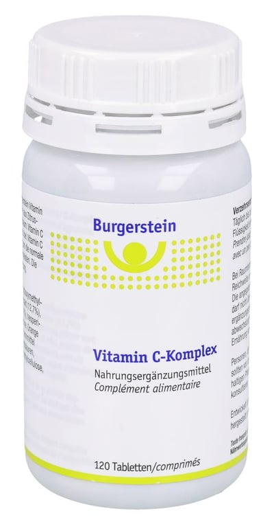 Burgerstein Vitamin C Komplex cpr 120 pce