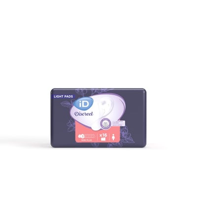iD Discreet Light 220x70mm Mini Plus sach 16 pce