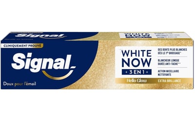 Signal White Now, 3in1 Hello Glow, Zahnpasta (75ml)