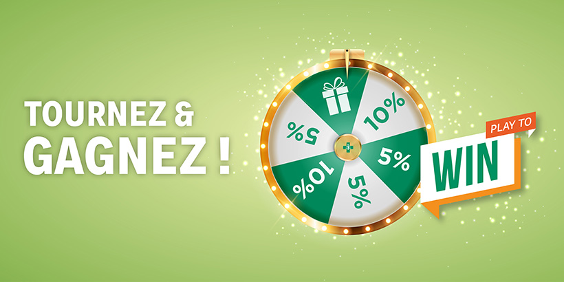 Tournez et gagnez !
