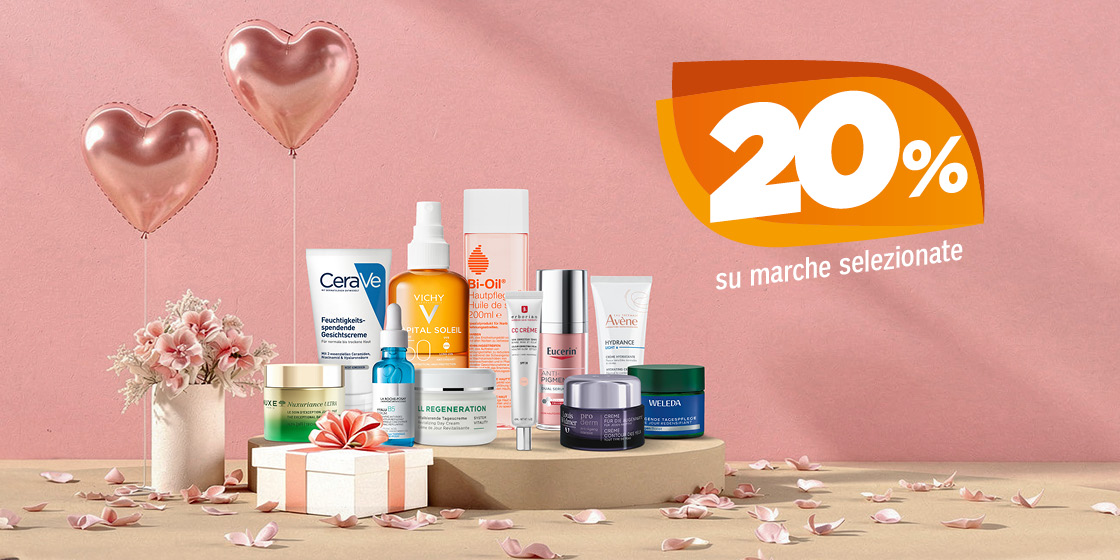 Solo online: 20% di sconto su marche selezionate