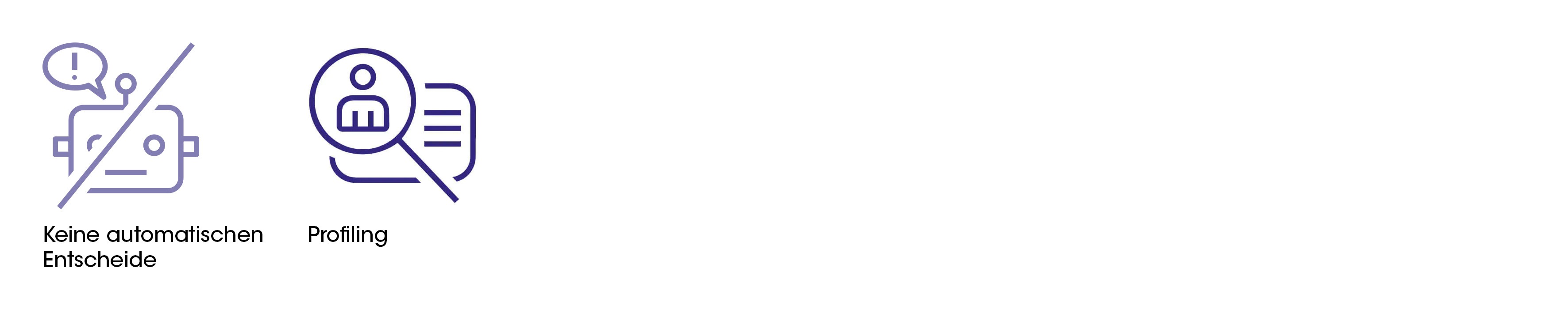 Privacy Icons Besondere Bearbeitungen