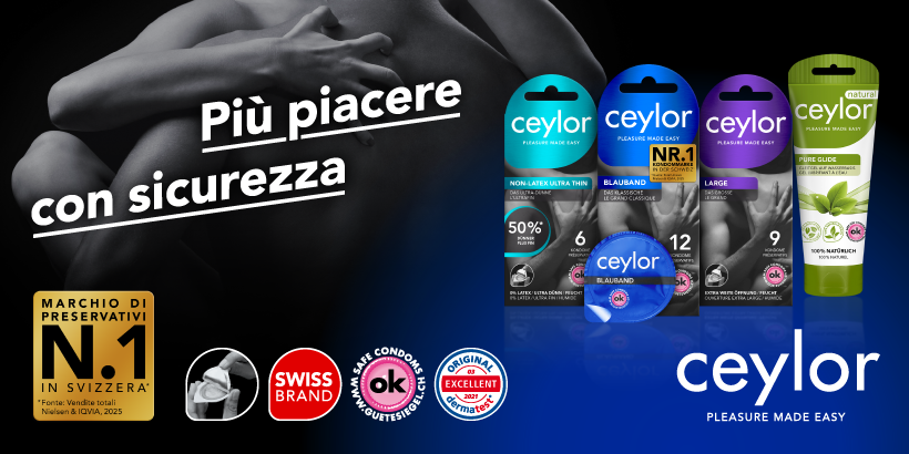 20% su preservativi ceylor