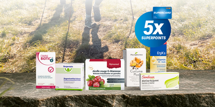 5x Points sur une sélection de produits