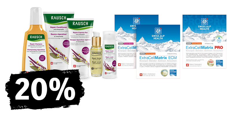 20% auf ausgewählte Produkte