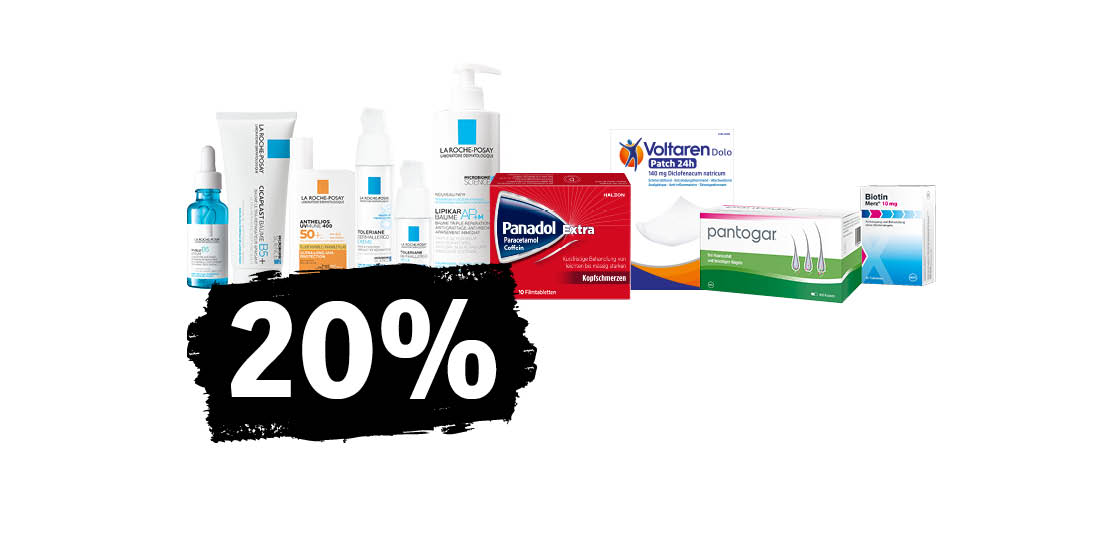 20% auf ausgewählte Produkte