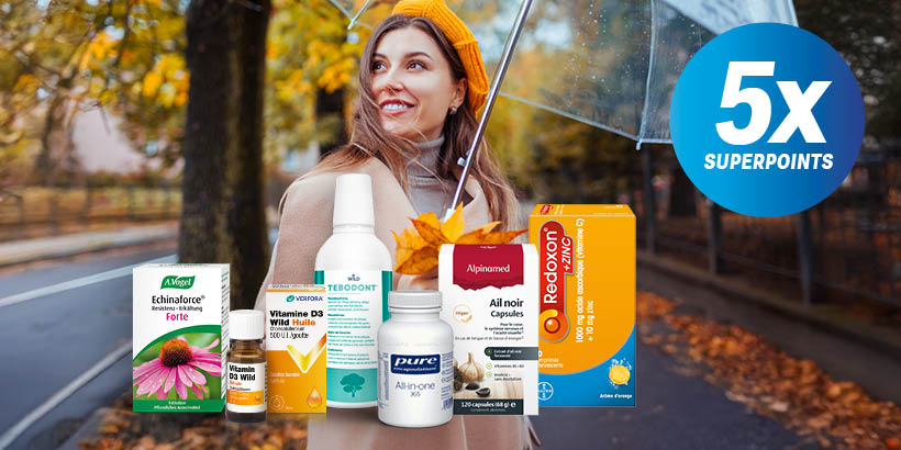 5x Superpoints - Renforcez votre santé!