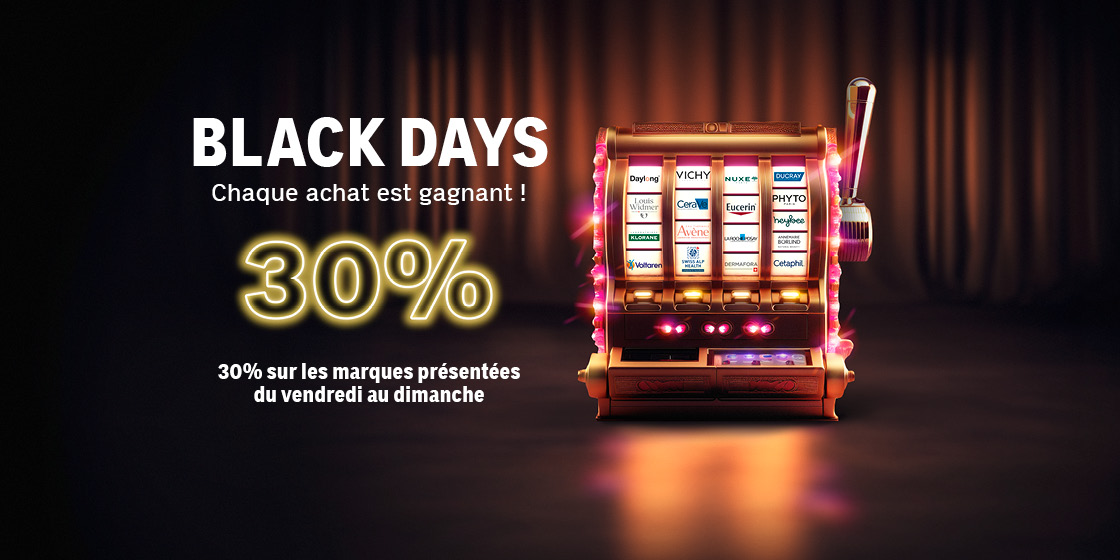 30 % sur les produits sélectionnés