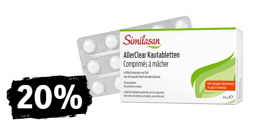 Nur Online: 20% auf Similisan AllerClear