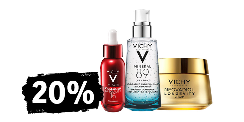 20% auf Vichy Gesichtspflege