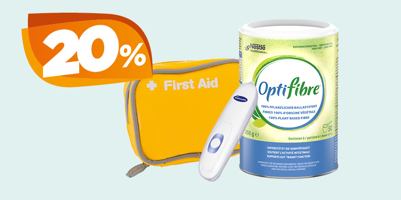 Nur Online: 20% Rabatt auf ausgewählte Produkte für den Sommer