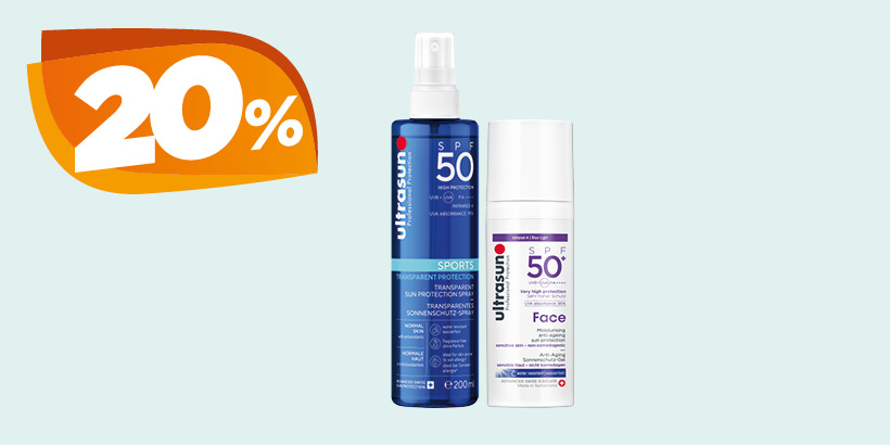 20% di sconto su Ultrasun