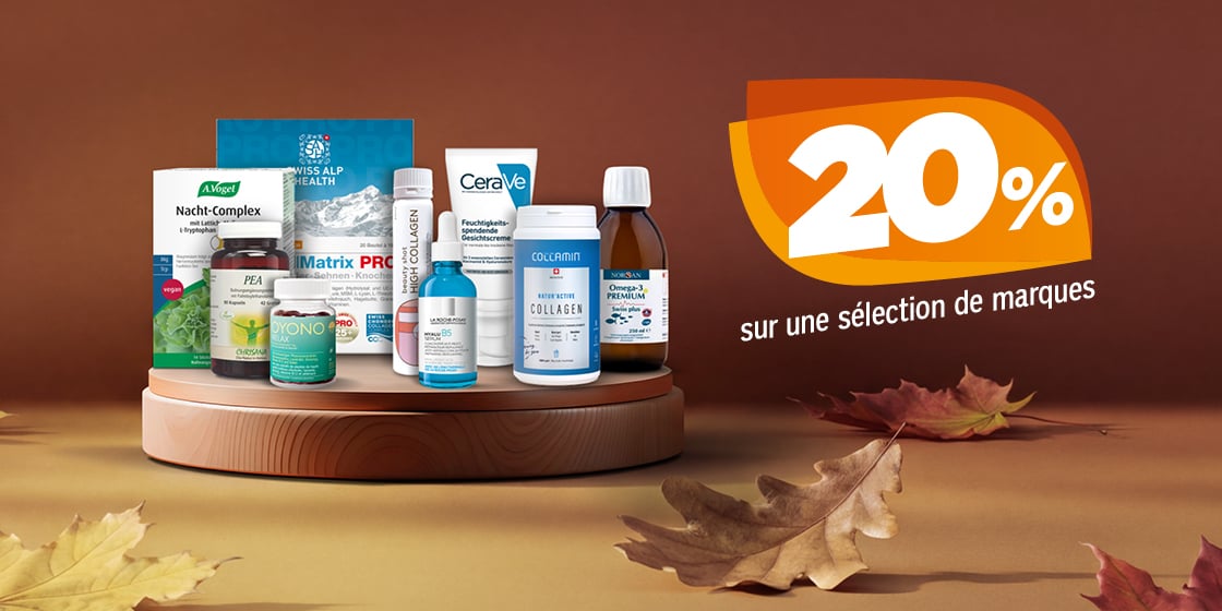 En ligne seulement : 20% de réduction sur une sélection de marques