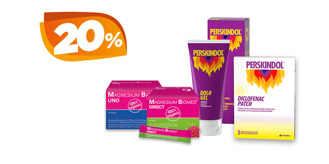 20% di sconto su una selezione di prodotti