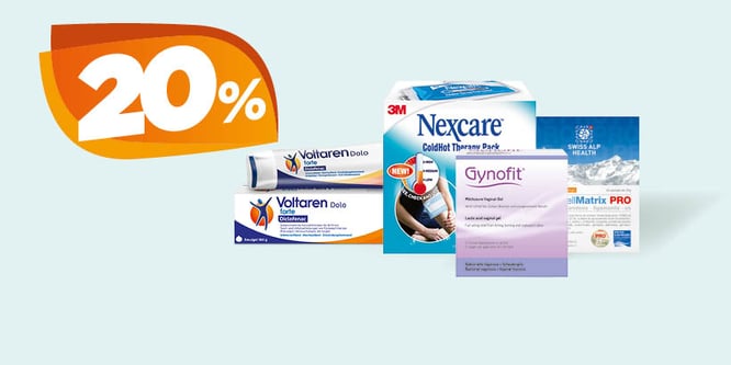 20% Rabatt auf ausgewählte Produkte