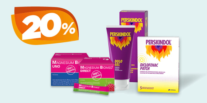 20% Rabatt auf ausgewählte Produkte