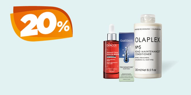 Nur online: 20% Rabatt auf Produkte für die Haare