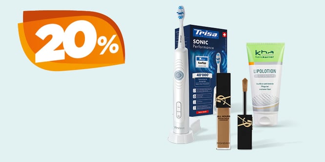 Beauté & Soin du corps : 20 % de réduction sur les produits sélectionnés