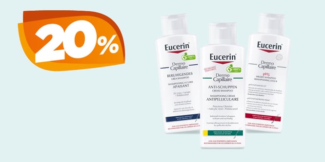 20% Rabatt auf Eucerin DermoCapillaire