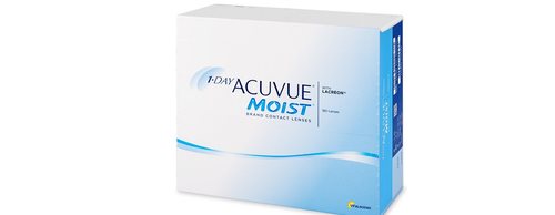 Image of 1-Day Acuvue Moist Tag -0.75dpt Krümmung (Bc) 9.00 Dia 14.20 180 Stk