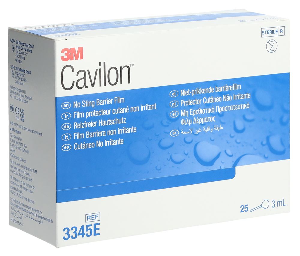 Image of 3M Cavilon Reizfreier Hautschutz Applikator 25 x 3 ml
