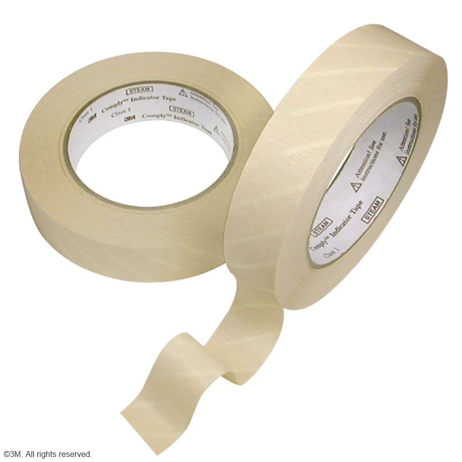 3M Comply Autoklav-Tape Dampf 24mmx55m braun 20 Stk