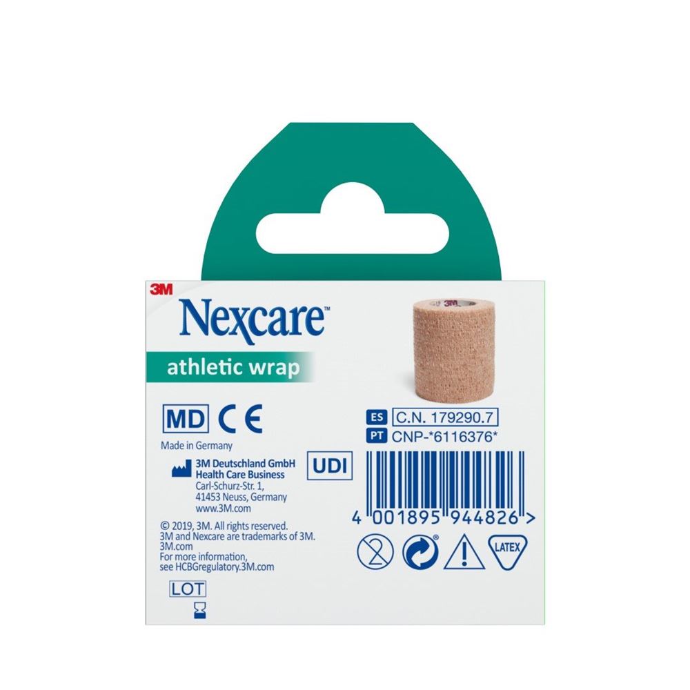 Image of 3M Nexcare Athletic Wrap 5cmx2.3m beige