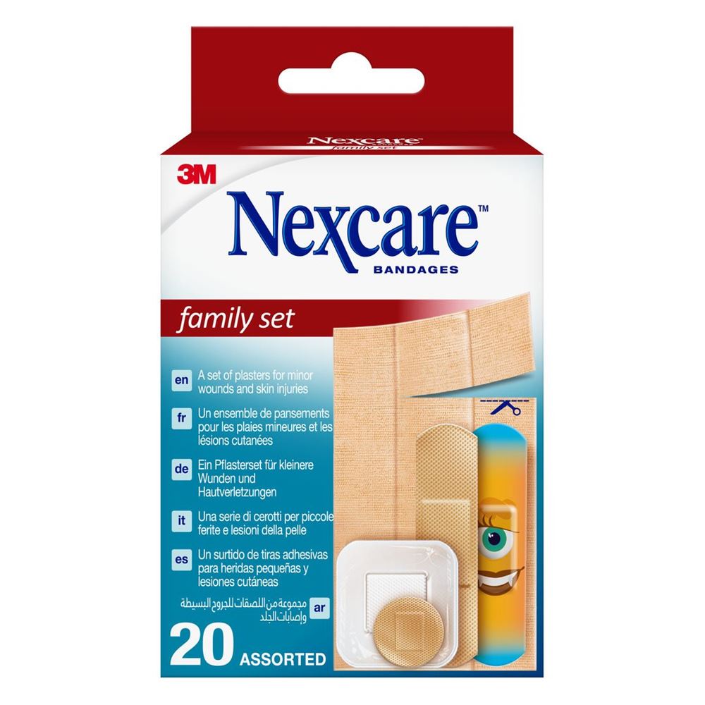 3M Nexcare Family set assortiert 20 Stück Blist