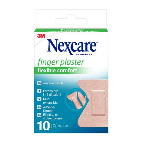 Image of 3M Nexcare Fingerpflaster Flexible Comfort 4.45x5.1cm 10 Stk