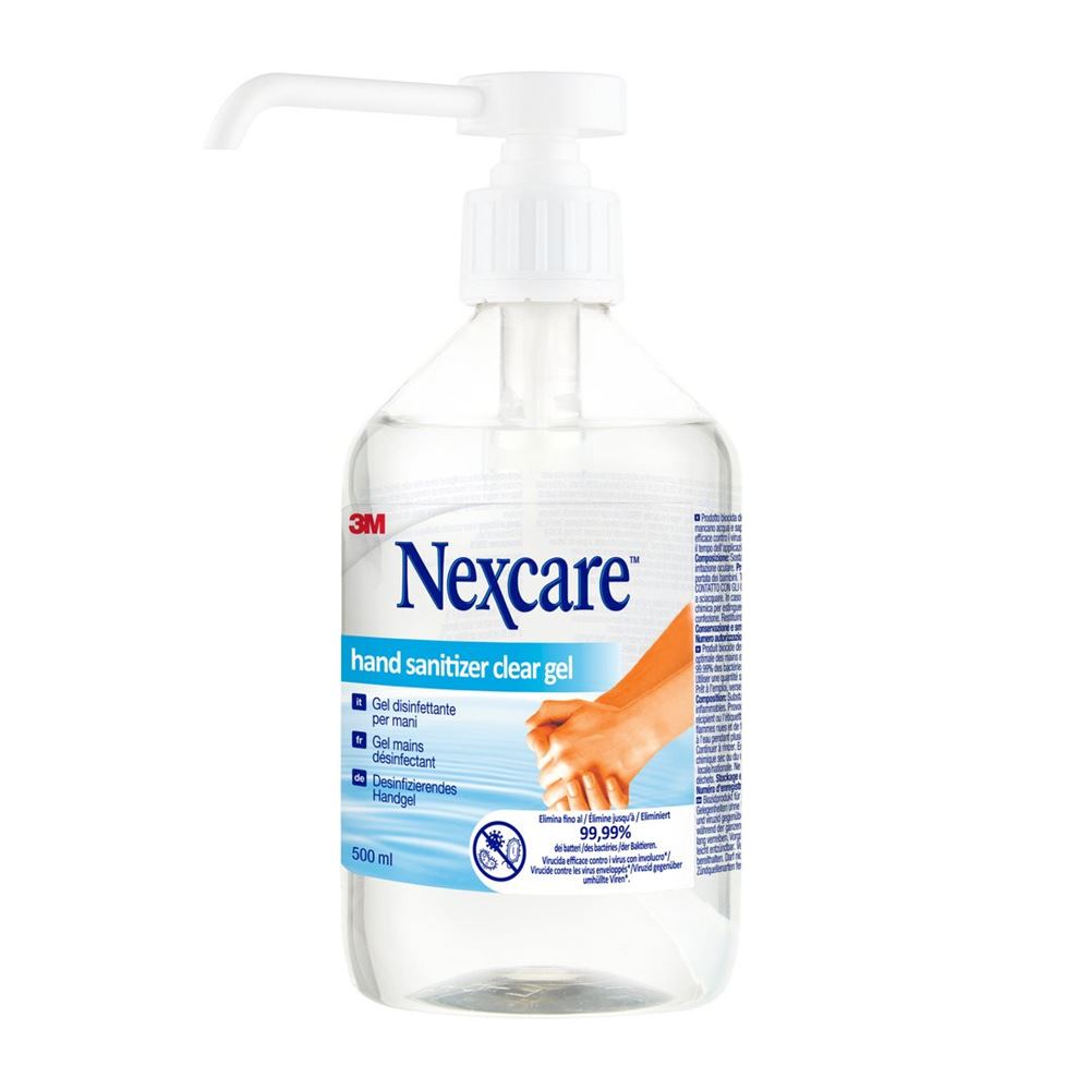 3M Nexcare gel mains antiseptique fl 500 ml