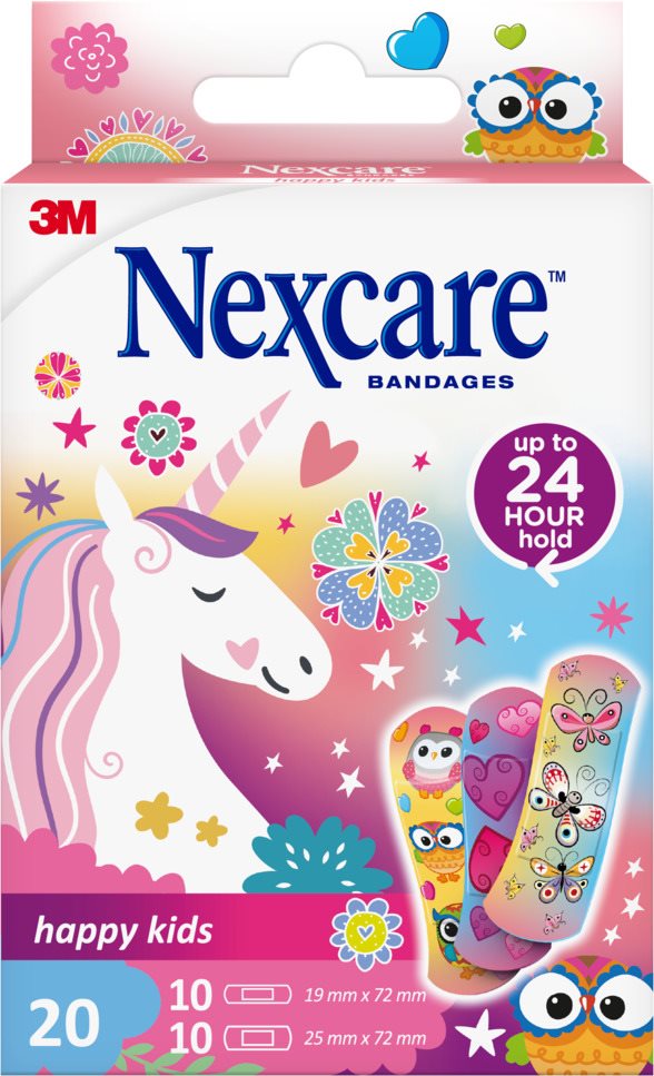 Image of 3M Nexcare Kinderpflaster Happy Kids Magic 20 Stk