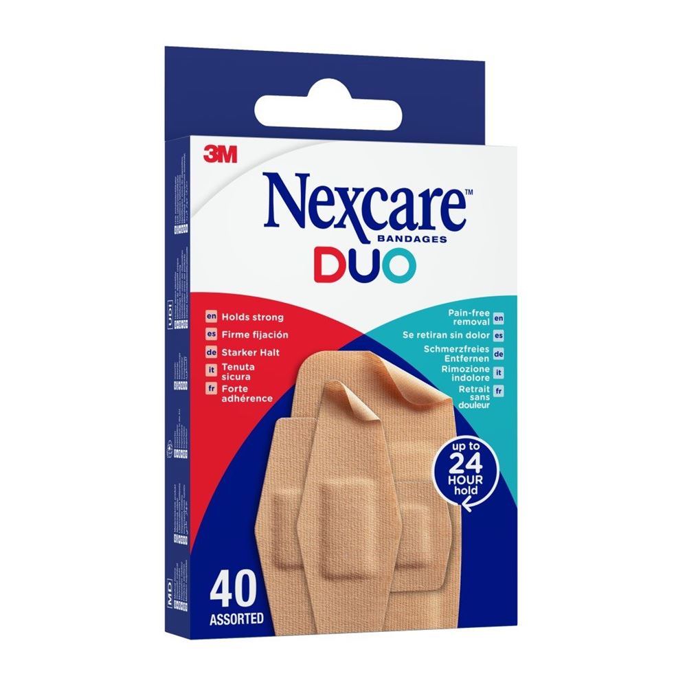 Image of 3M Nexcare Pflaster Duo assortiert 40 Stk