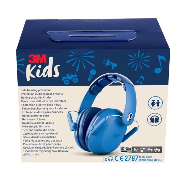 Image of 3M Peltor Kapselgehörschutz für Kinder 87-98 dB blau