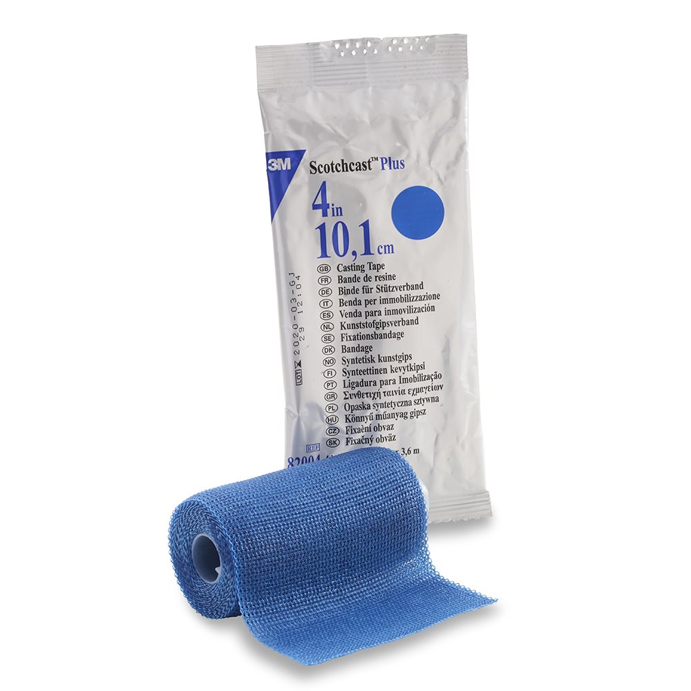 Image of 3M Scotchcast Plus 10cmx3.65m blau 10 Stk