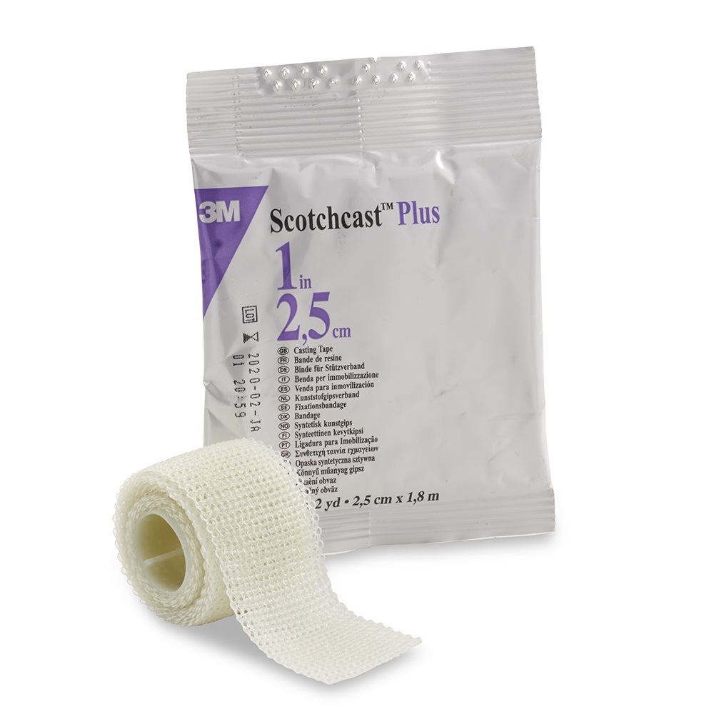 Image of 3M Scotchcast Plus 2.5cmx1.8m weiss 10 Stk