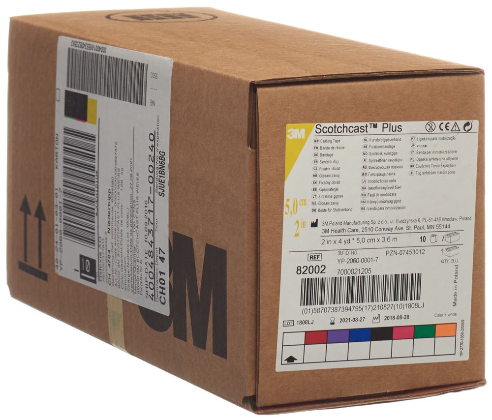 Image of 3M Scotchcast Plus 5cmx3.65m weiss 10 Stk