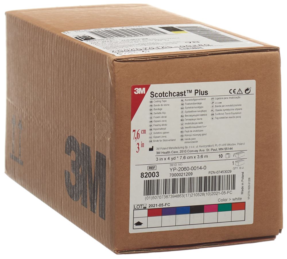 Image of 3M Scotchcast Plus 7.5cmx3.65m weiss 10 Stk