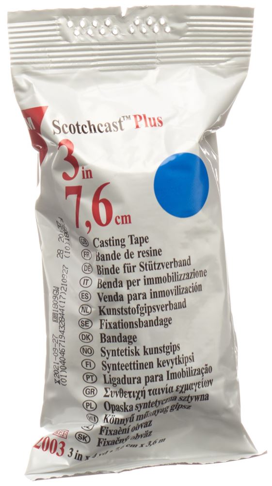 Image of 3M Scotchcast Plus 7.6cmx3.65m blau