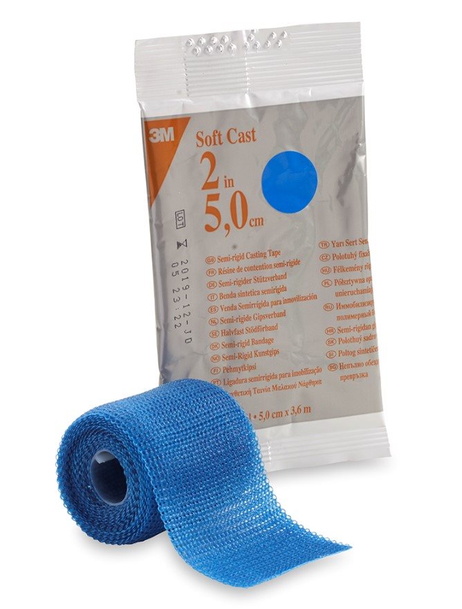 Image of 3M Scotchcast Softcast 5cmx3.65m blau 10 Stk