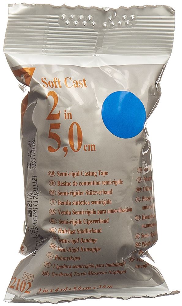 Image of 3M Scotchcast Softcast 5cmx3.65m blau