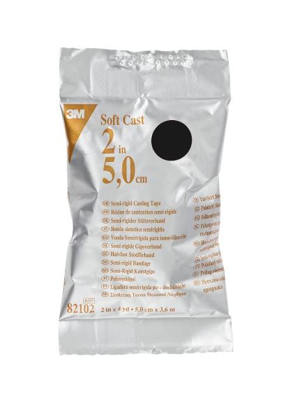 Image of 3M Scotchcast Softcast 5cmx3.65m schwarz 10 Stk