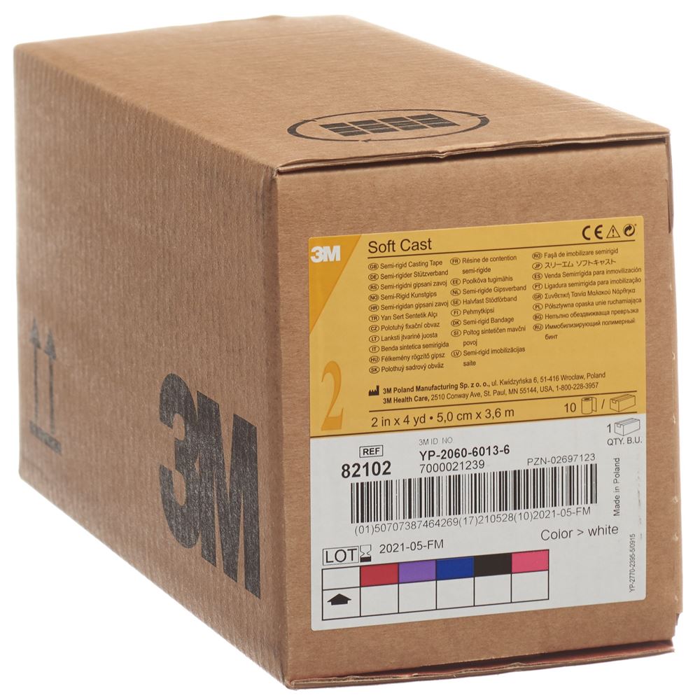 Image of 3M Scotchcast Softcast 5cmx3.65m weiss 10 Stk