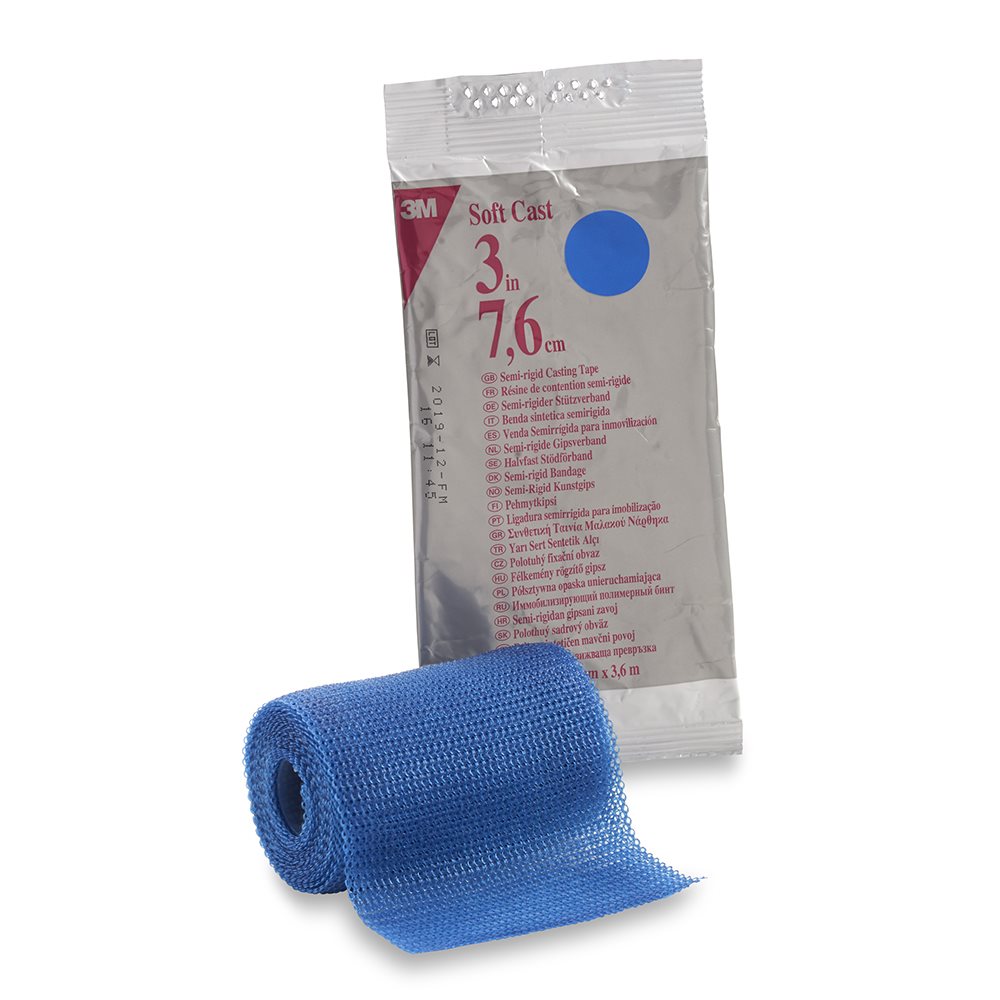 3M scotchcast softcast 7.5cmx3.65m blu 10 pezzi